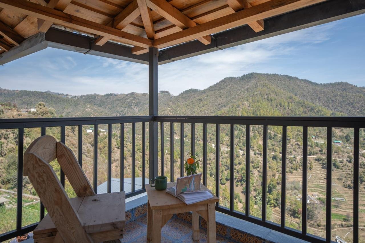 Timber Balcony & Tea Gazebo in Mukteshwar